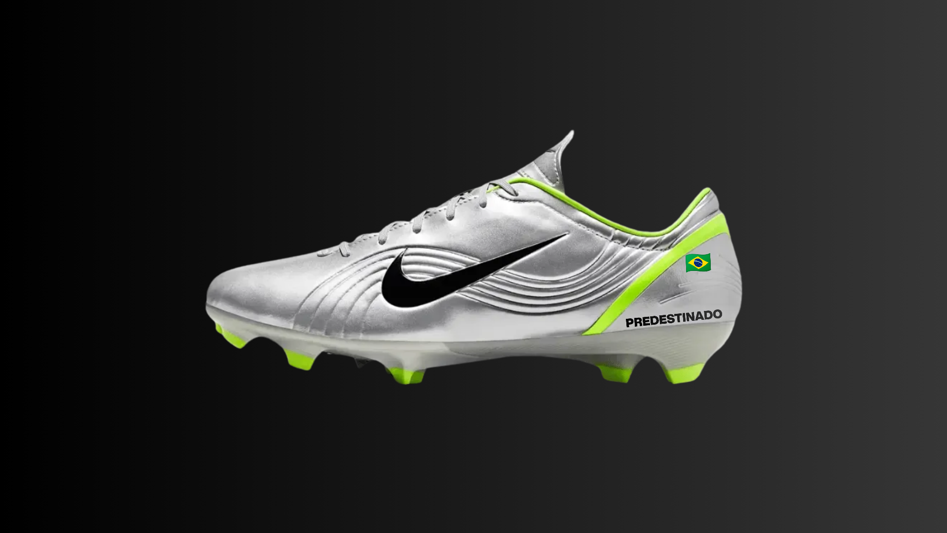 Chuteira com kit ULTR4 aplicado